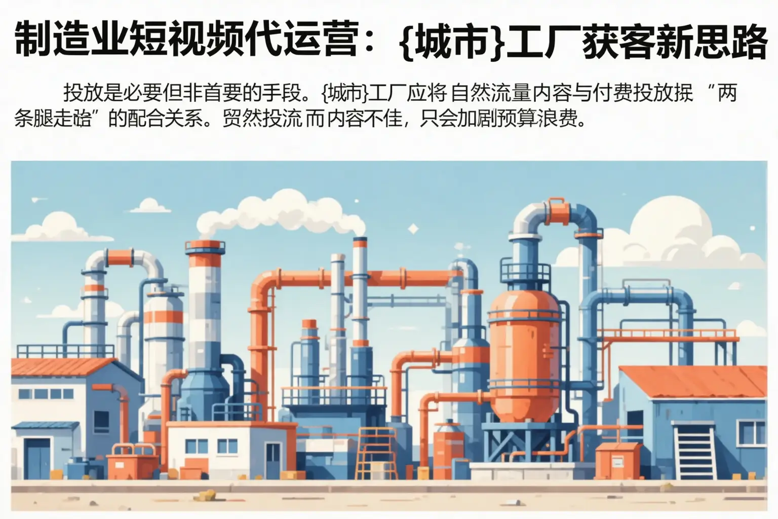 制造业短视频代运营:红旗工厂获客新思路