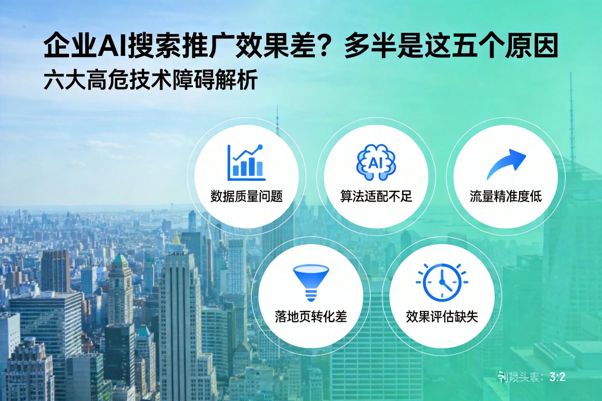 红旗企业AI搜索推广效果差?多半是这五个原因